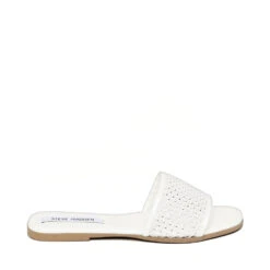 Steve Madden Averlee Slide White