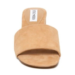 Steve Madden Blanche Slide Tan Nubuck -Steve Madden Shop BLANCHE TAN NUBUCK 04 web