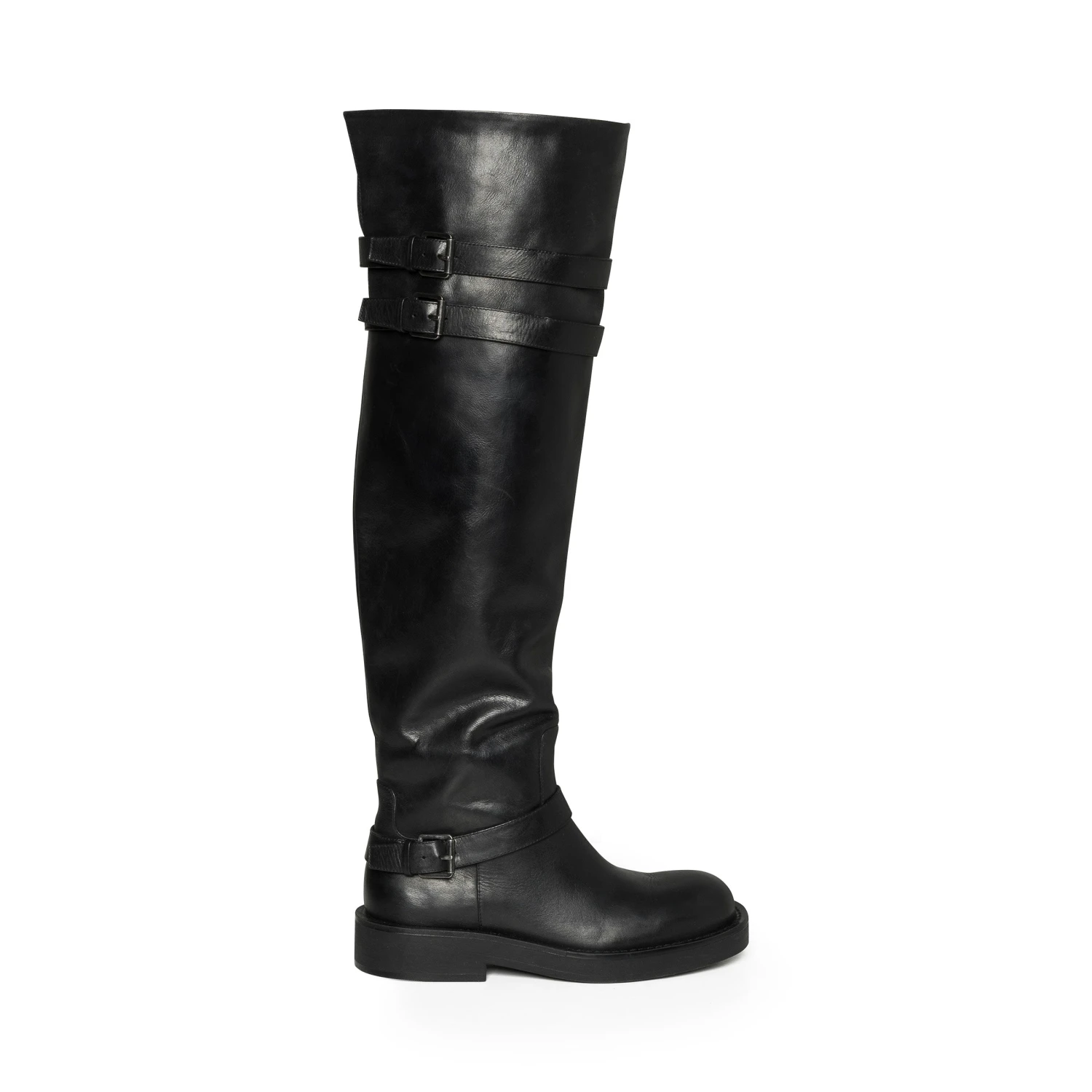 Steve Madden Brave Boot Black Leather 3 Steve Madden Brave Boot Black Leather