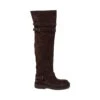 Steve Madden Brave Boot Brown Suede