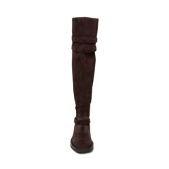 Steve Madden Brave Boot Brown Suede -Steve Madden Shop BRAVE BROWN SUEDE 04