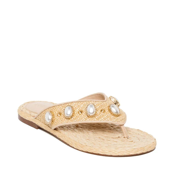 Steve Madden Cecca Slide Natural 4 Steve Madden Cecca Slide Natural - Image 2