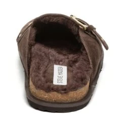Steve Madden Evergreen Mules Brown Suede -Steve Madden Shop EM 7760 BROWN 04