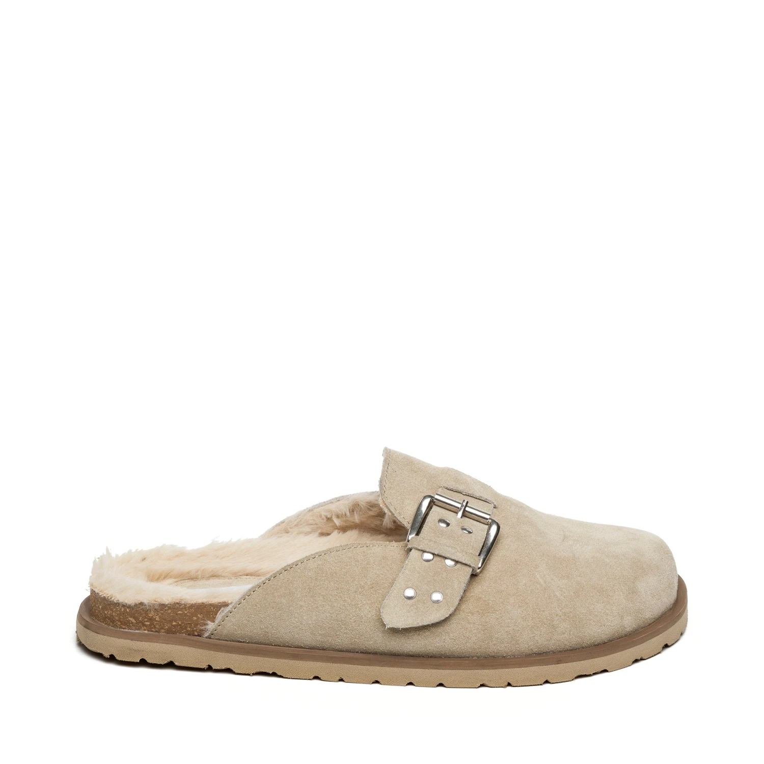 Steve Madden Evergreen Mules Sand Suede 3 Steve Madden Evergreen Mules Sand Suede