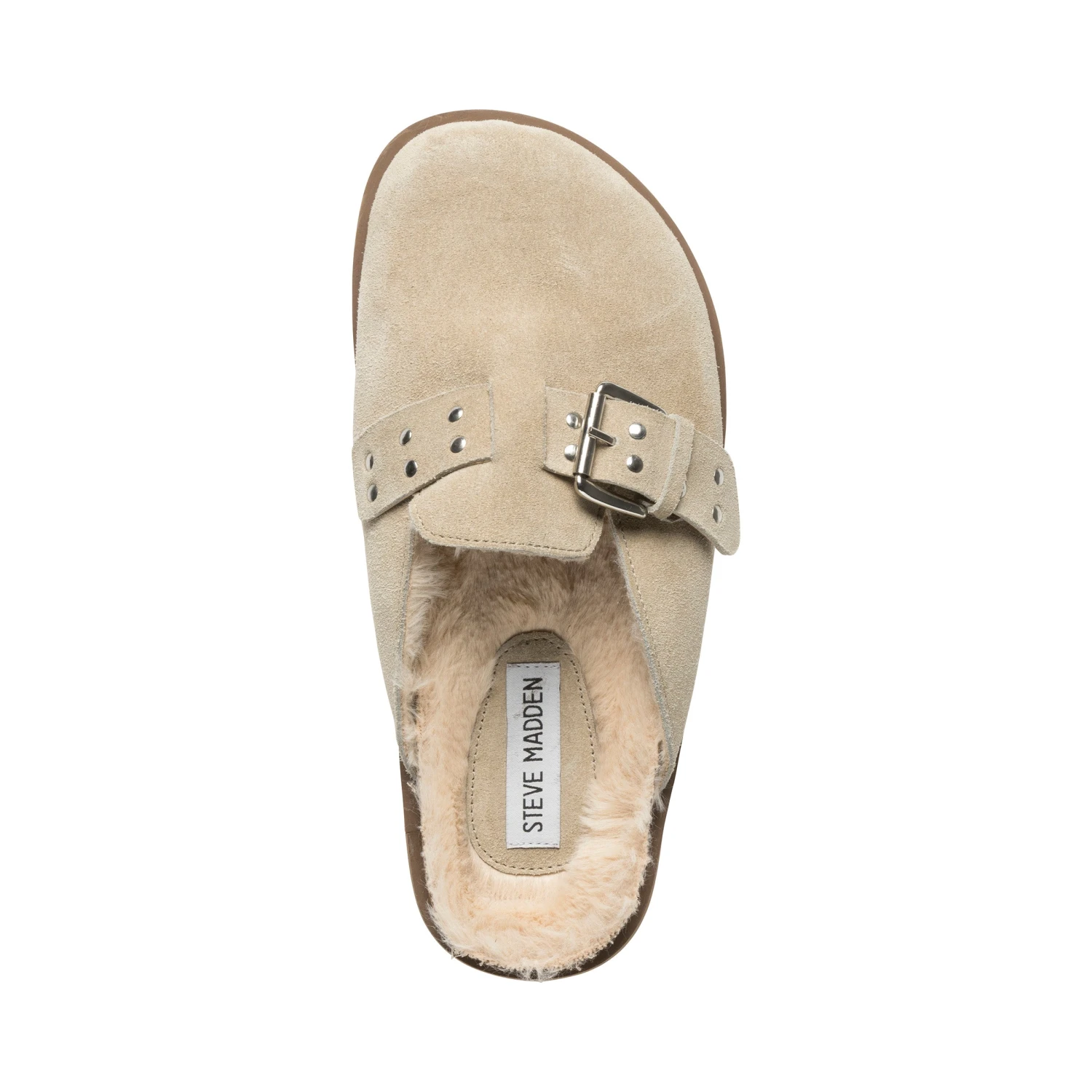 Steve Madden Evergreen Mules Sand Suede 7 Steve Madden Evergreen Mules Sand Suede - Image 5