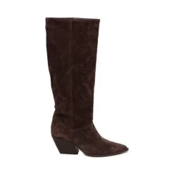 Steve Madden Extreme Boot Brown Suede