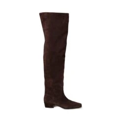 Steve Madden Fly Boot Brown Suede