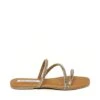 Steve Madden Leelo Slide Pale Gold -Steve Madden Shop LEELO PALEGOLD 01