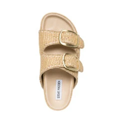 Steve Madden Lyry Slide Natural -Steve Madden Shop LYRY NATURAL 06 web