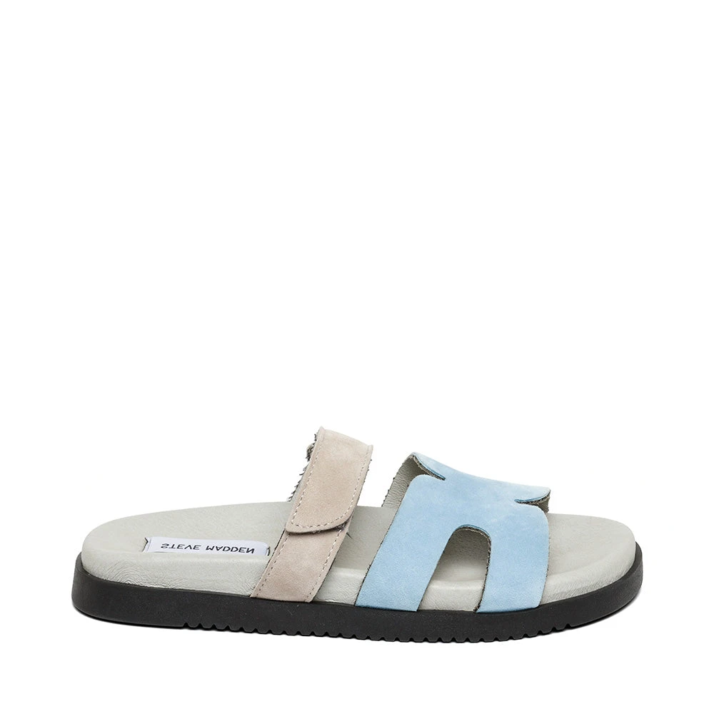 Steve Madden Missile E Sandal Grey Blue 3 Steve Madden Missile E Sandal Grey Blue