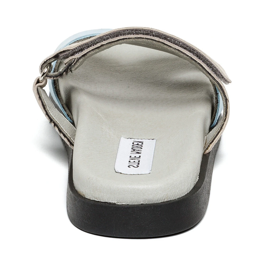 Steve Madden Missile E Sandal Grey Blue 6 Steve Madden Missile E Sandal Grey Blue - Image 4