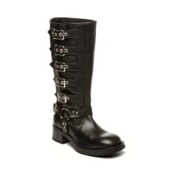 Steve Madden Brocks Boot Black Leather -Steve Madden Shop MicrosoftTeams image 2