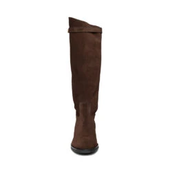 Steve Madden Novi Boot Dk Brown -Steve Madden Shop NOVI DKBROWN SUEDE 04