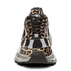 Steve Madden Plaja Trainer Black Leopard -Steve Madden Shop SM11001908 03008 BLO 03