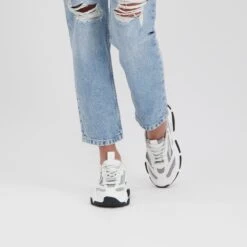 Steve Madden Possession E Trainer Silver White -Steve Madden Shop SM11001910 04005 04D 12 59221818 f834 4414 8af9 56b6eda1bea4