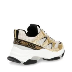 Steve Madden Medallist2 Trainer Grey Gold -Steve Madden Shop SM11002326 04005 GGD 03