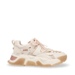 Steve Madden Kingdom E Trainer Cream Rose Gld