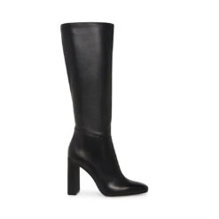 Steve Madden Ally Black Leather