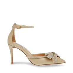 Steve Madden Lumiere Sandal Gold Glitter 1