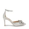 Steve Madden Lumiere Sandal Silver Glitter 1 -Steve Madden Shop SM11002640 02002 742 01