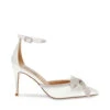 Steve Madden Lumiere Sandal Ivory Satin