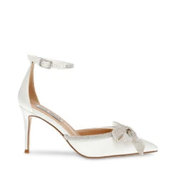 Steve Madden Lumiere Sandal Ivory Satin
