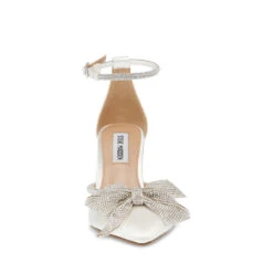 Steve Madden Lumiere Sandal Ivory Satin -Steve Madden Shop SM11002640 04003 985 03