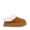 Steve Madden Chaplin Slide Chestnut Suede -Steve Madden Shop SM11002735 03002 839 01