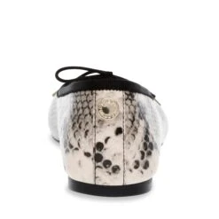 Steve Madden Blossoms Ballerina Lt Beige Snake -Steve Madden Shop SM11002909 02002 27J 04