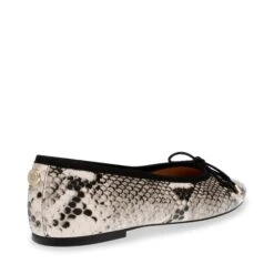 Steve Madden Blossoms Ballerina Lt Beige Snake -Steve Madden Shop SM11002909 02002 27J 05