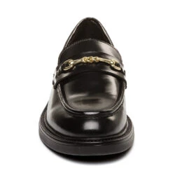 Steve Madden Huddles Loafer Black Leather -Steve Madden Shop SM11002911 03001 017 03