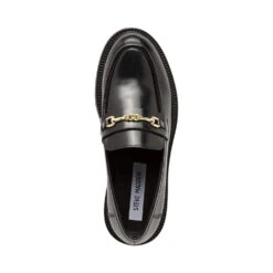 Steve Madden Huddles Loafer Black Leather -Steve Madden Shop SM11002911 03001 017 05