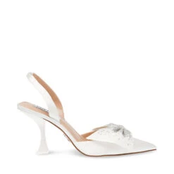 Steve Madden Niteowl P Sandal Ivory Satin