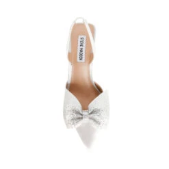 Steve Madden Niteowl P Sandal Ivory Satin -Steve Madden Shop SM11002923 04003 985 06
