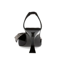 Steve Madden Niteowl Sandal Black Satin -Steve Madden Shop SM11002927 04003 486 04