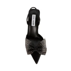 Steve Madden Niteowl Sandal Black Satin -Steve Madden Shop SM11002927 04003 486 06