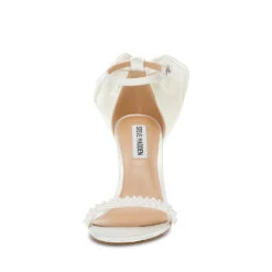 Steve Madden Bellarosa P Sandal Ivory Satin -Steve Madden Shop SM11002931 04003 985 03