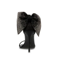 Steve Madden Bellarosa Sandal Black Satin -Steve Madden Shop SM11002932 04003 486 04