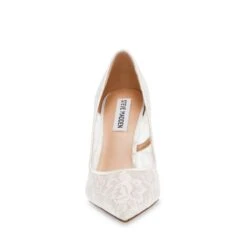 Steve Madden Evelyn L Pump Wht Lace -Steve Madden Shop SM11002940 04004 152 03