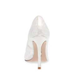 Steve Madden Evelyn L Pump Wht Lace -Steve Madden Shop SM11002940 04004 152 04