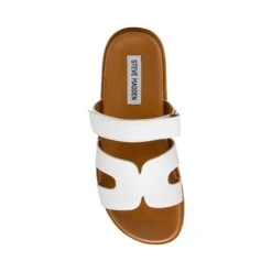 Steve Madden Missile Sandal Wht Tan -Steve Madden Shop SM11003028 03001 WTA 03
