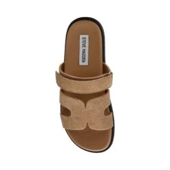 Steve Madden Missile Sandal Taupe Suede 1 -Steve Madden Shop SM11003028 03002 275 03