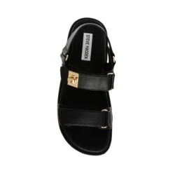Steve Madden Bigmona Sandal Black Leather 1 -Steve Madden Shop SM11003034 03001 017 06 0dc78fe3 7bbb 4ea6 a032 d258b4650fed
