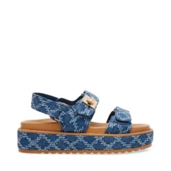 Steve Madden Bigmona Sandal Denim Multi
