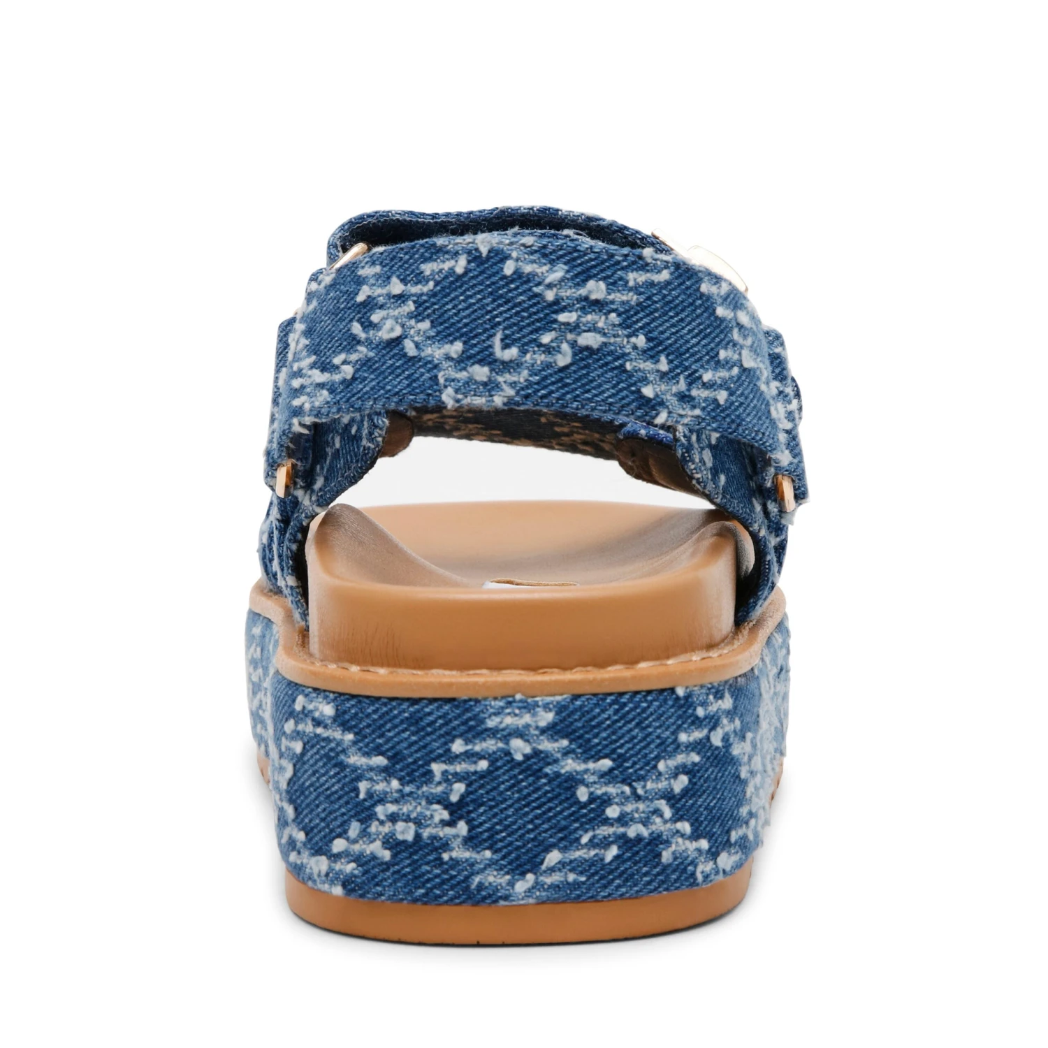 Steve Madden Bigmona Sandal Denim Multi 6 Steve Madden Bigmona Sandal Denim Multi - Image 4