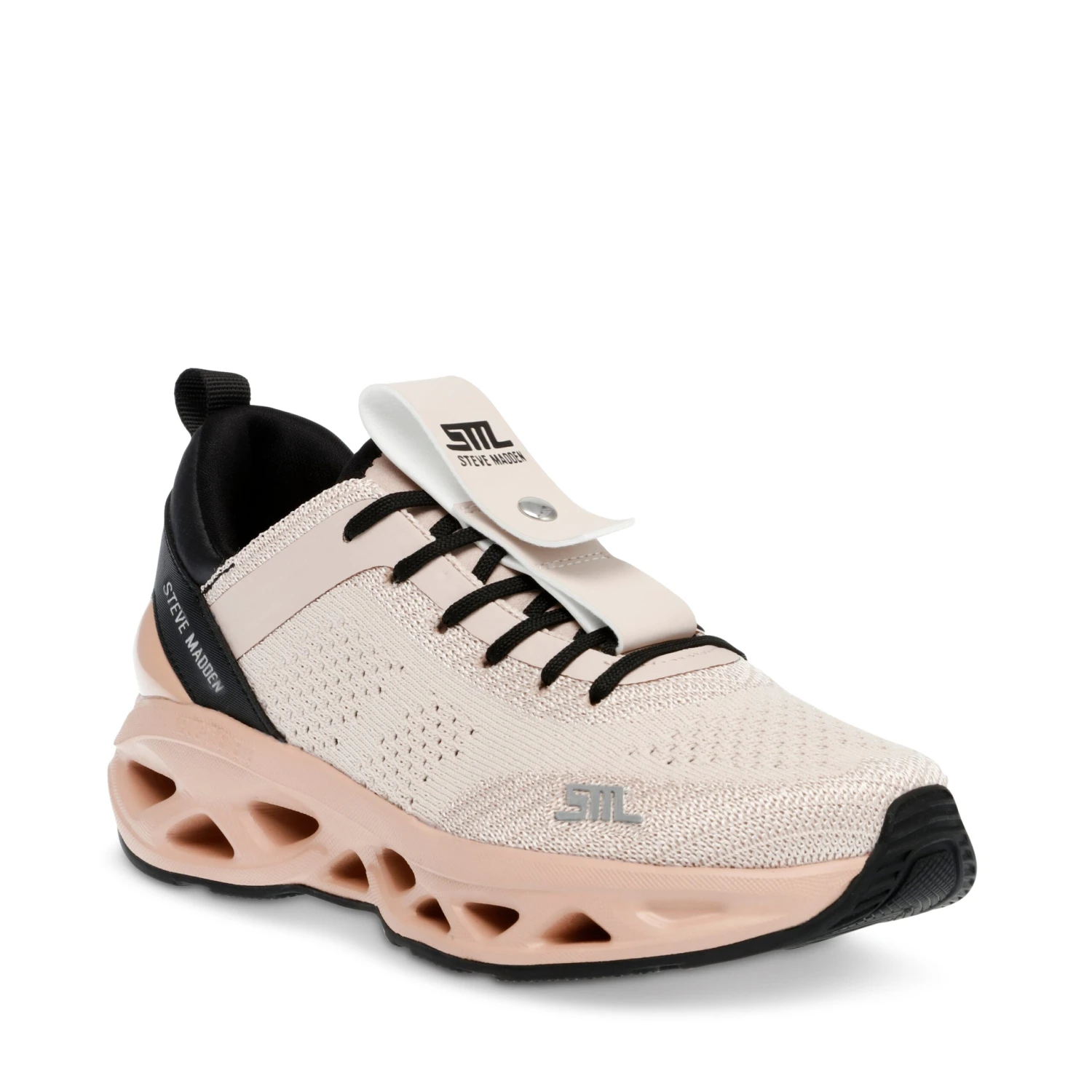 Steve Madden Surge 1 Trainer Blk Blush 6 Steve Madden Surge 1 Trainer Blk Blush - Image 4