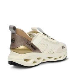 Steve Madden Surge 1 Trainer Coconut Milk Gold -Steve Madden Shop SM11003055 04005 CM9 05