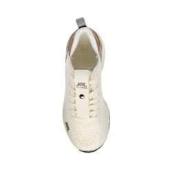 Steve Madden Surge 1 Trainer Coconut Milk Gold -Steve Madden Shop SM11003055 04005 CM9 06
