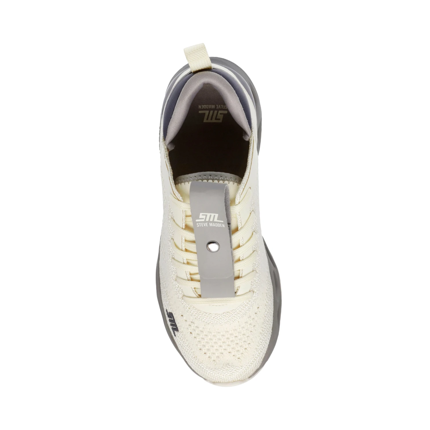 Steve Madden Surge 1 Trainer Paloma Grey Milk 8 Steve Madden Surge 1 Trainer Paloma Grey Milk - Image 6