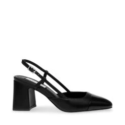 Steve Madden Zeina Sandal Black Leather
